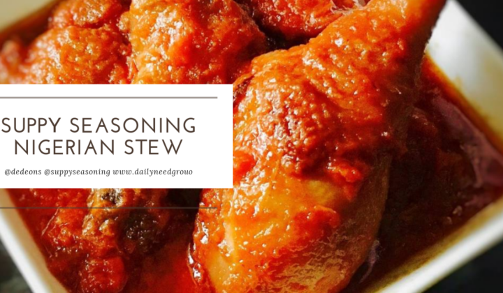 Suppy Seasoning Nigerian Stew