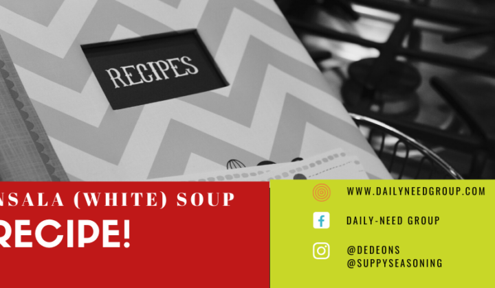 “Nsala” (white) soup recipe