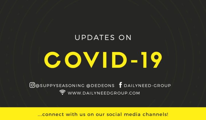 Updates on COVID-19
