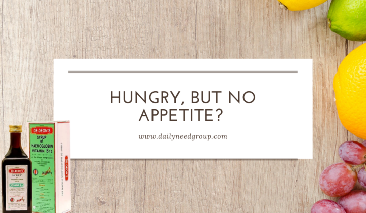 Hungry, but no Appetite?