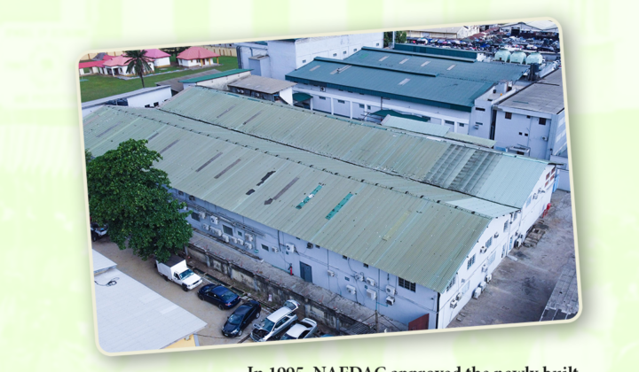 IN 1995, NAFDAC APPROVED THE NEWLY BUILT DAILY NEED MANUFACTURING FACILITY