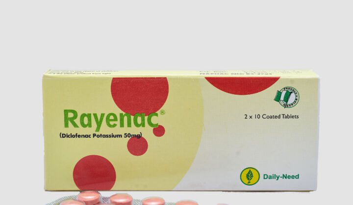 Rayenac Tablets (Diclofenac Potassium)